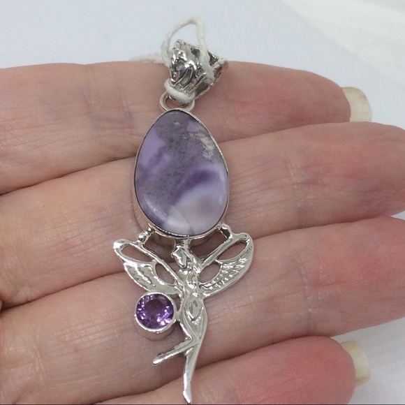 handcrafted Jewelry - 🏵💎TIFFANY STONE/AMETHYST STERLING SILVER 🧚‍♂️